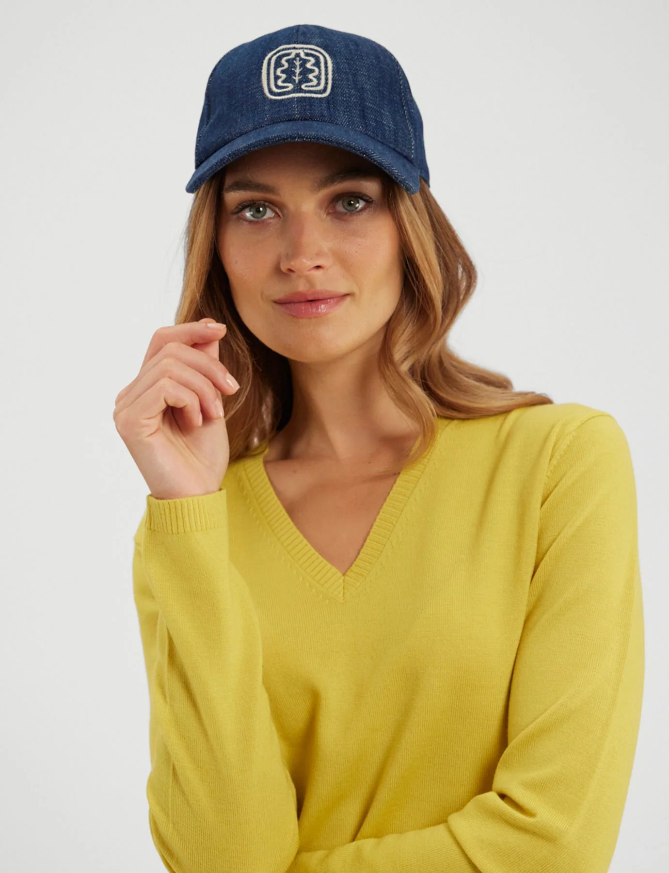 Casquette Roma bleu jean – Image 3