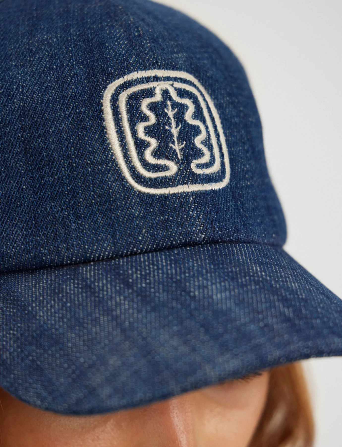 Casquette Roma bleu jean – Image 5