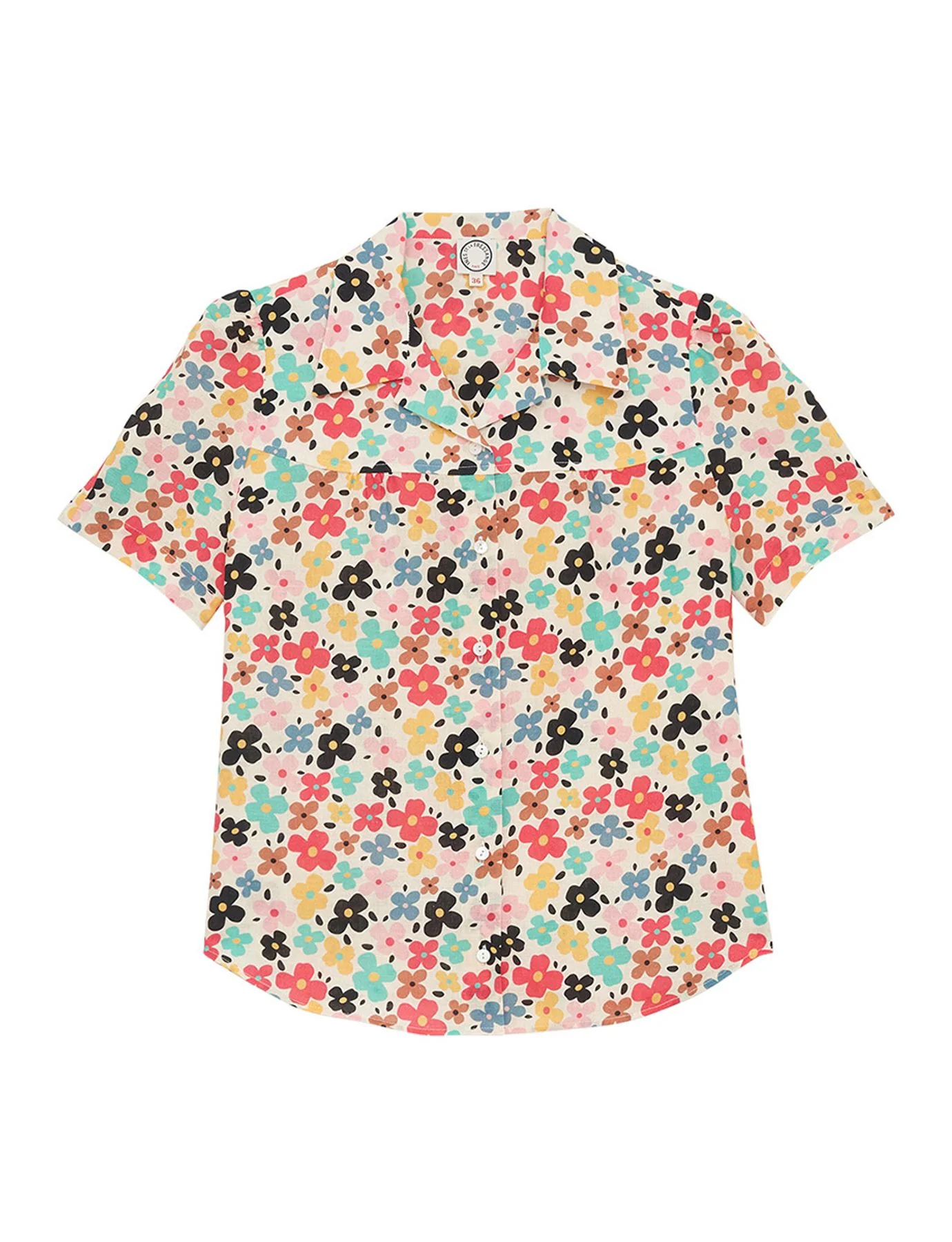 Chemise Constance imprimé fleurs – Image 2