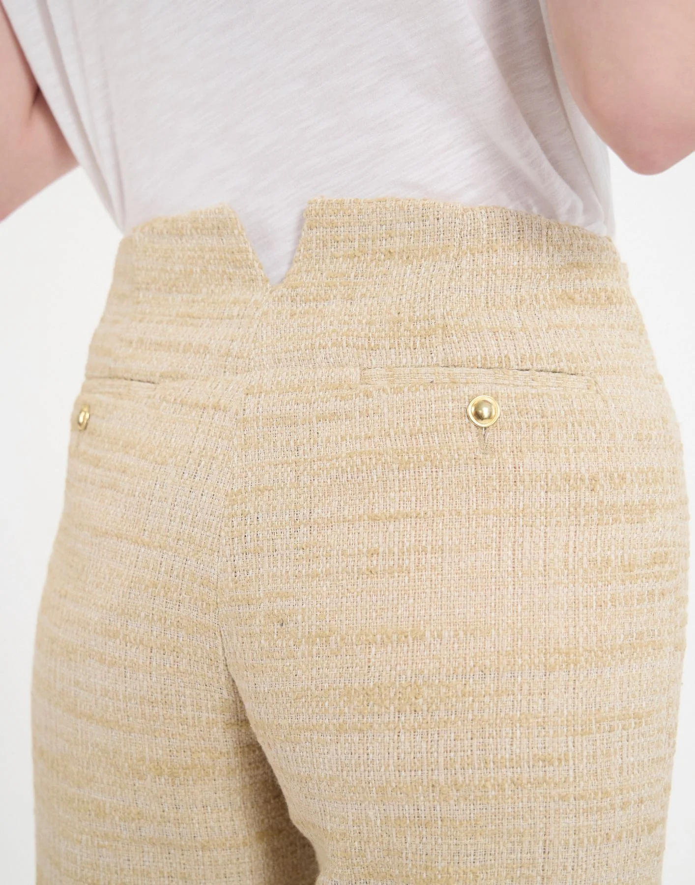 Pantalon à pont Gabriel sable – Image 6