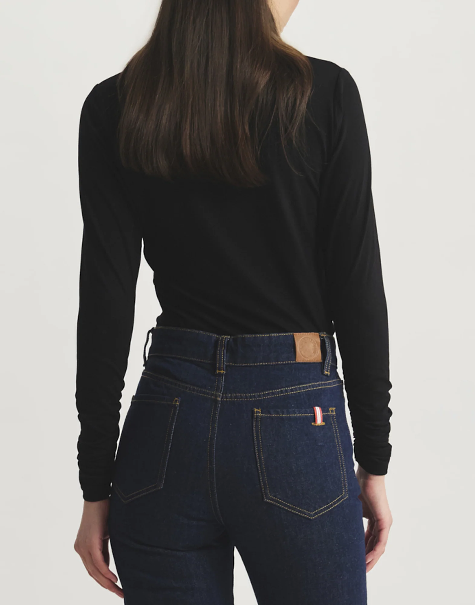 Top Mireille à col roulé en viscose – Image 5