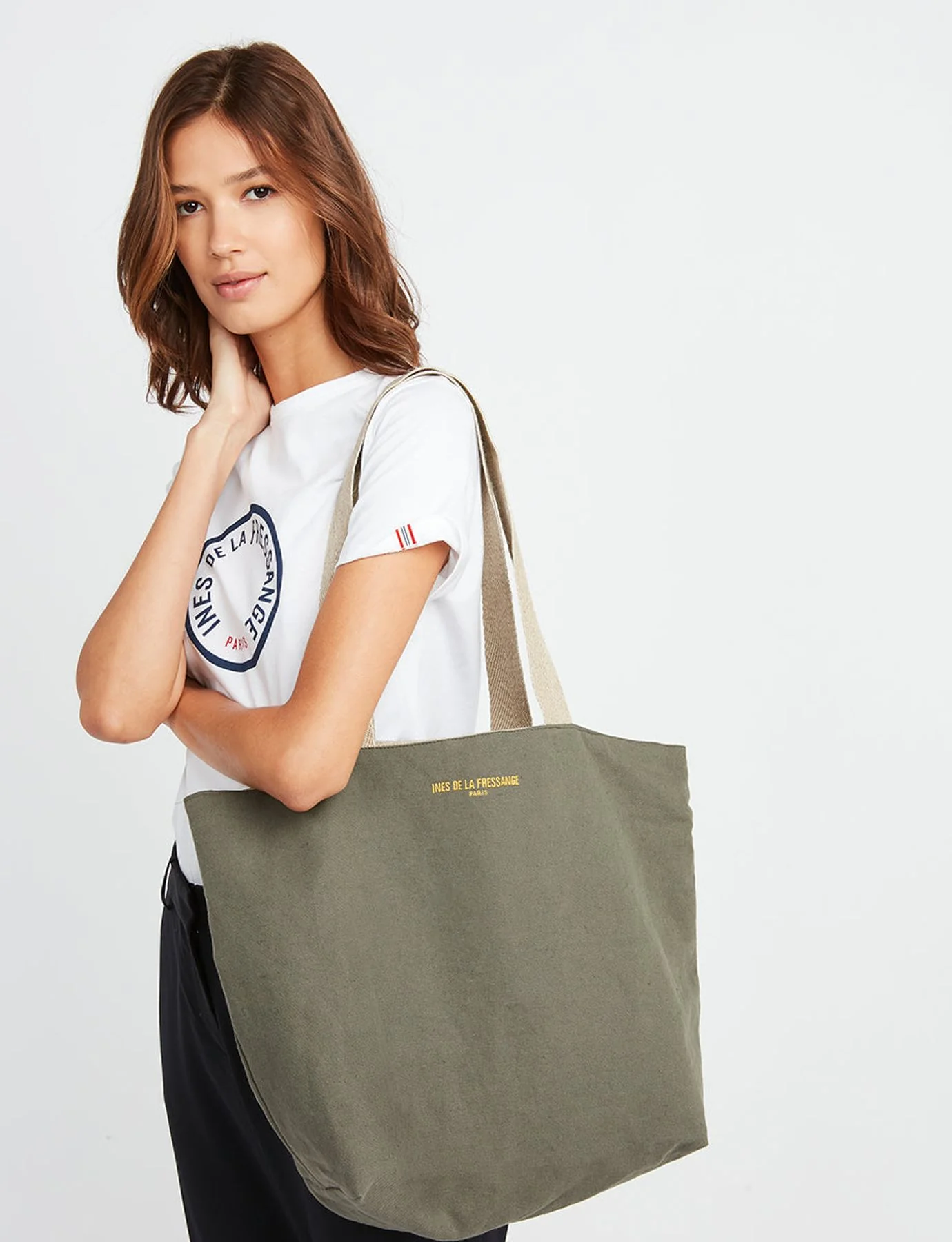 Tote bag Lila khaki – Image 3