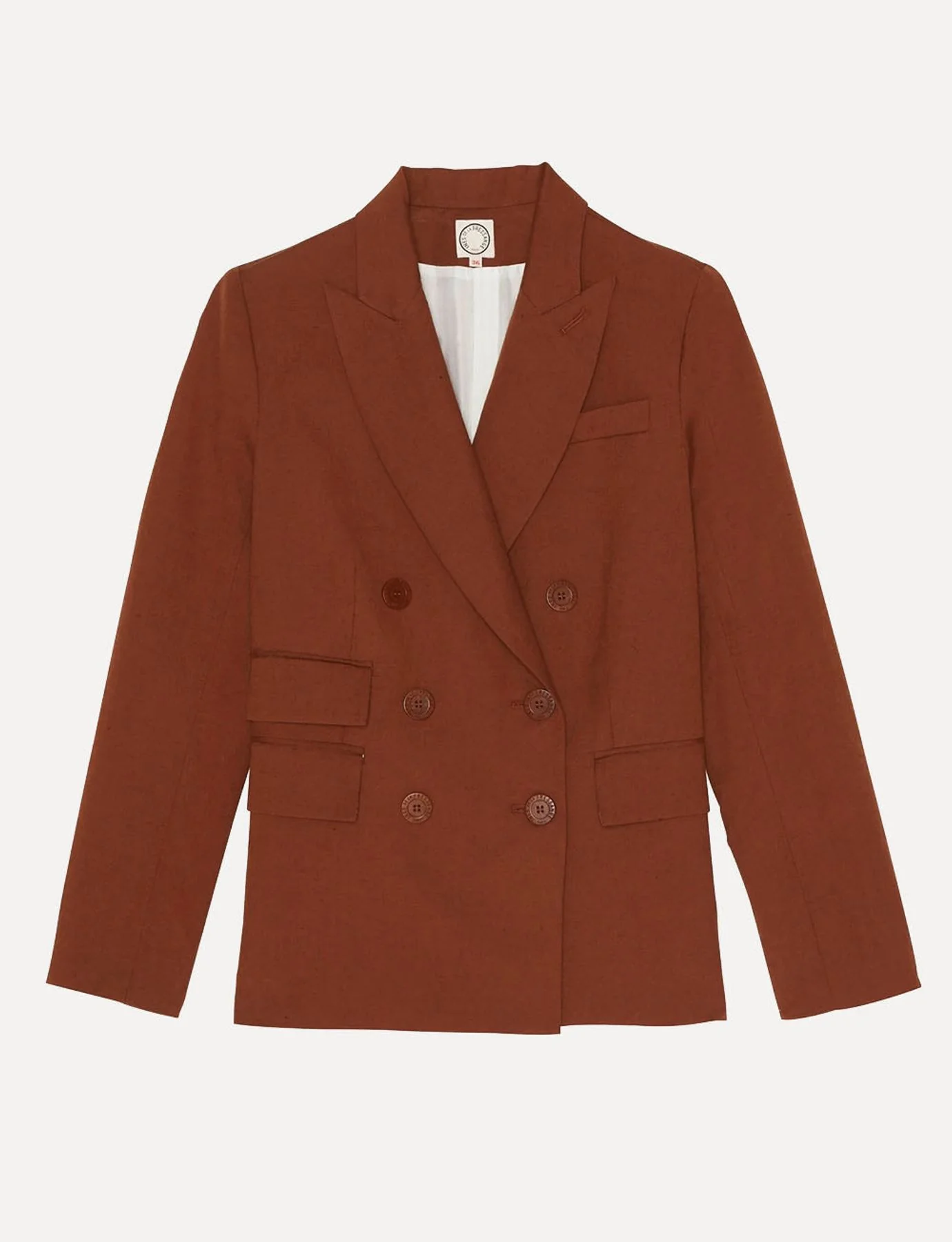 Veste Maurice marron – Image 2