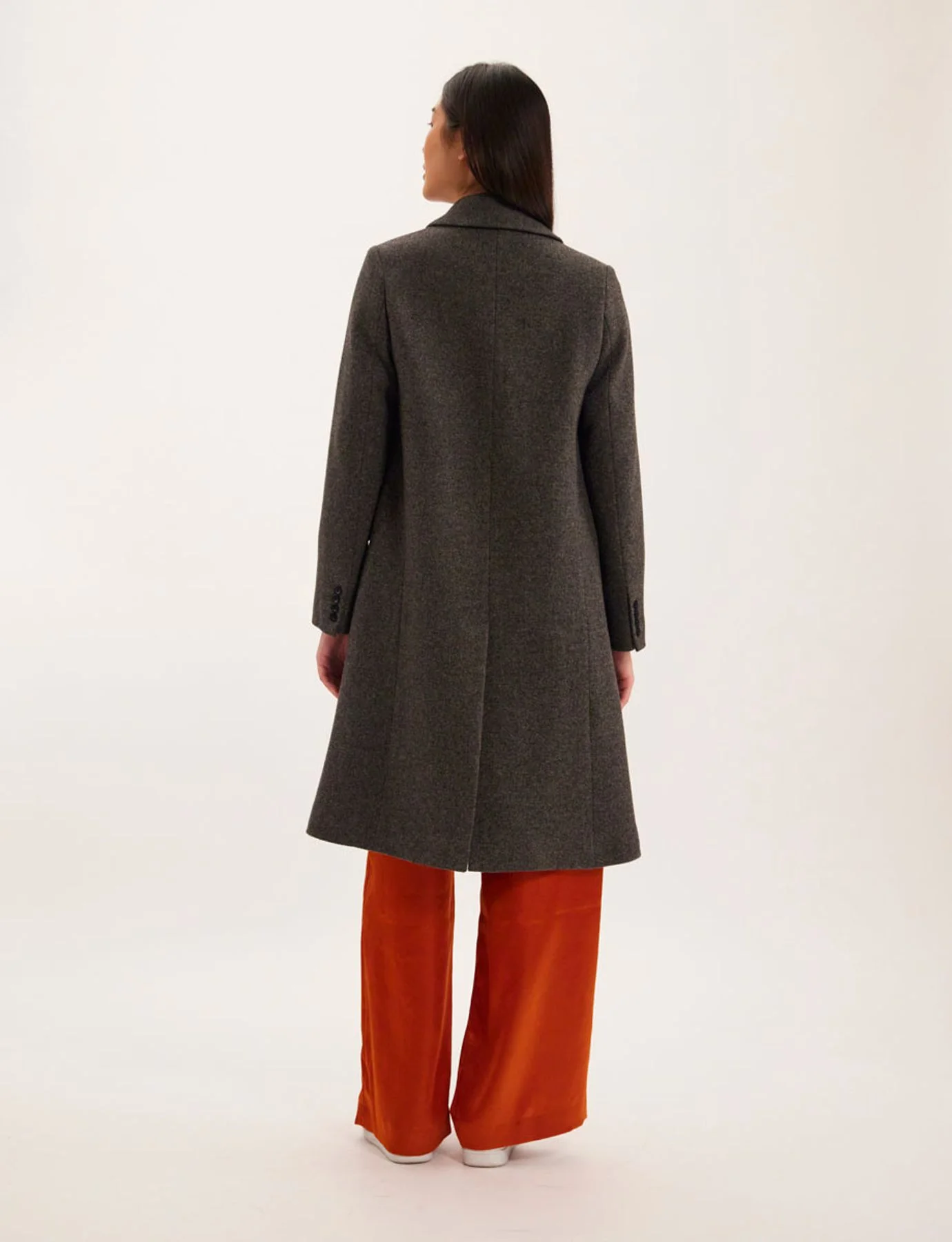 Manteau Franck gris 100% laine – Image 5